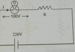 A lamp rated 500W, 100V is to be operated from 220V supply. Find the value of the resistor to be connected in series with the lamp. What is the power lost in the resistance.